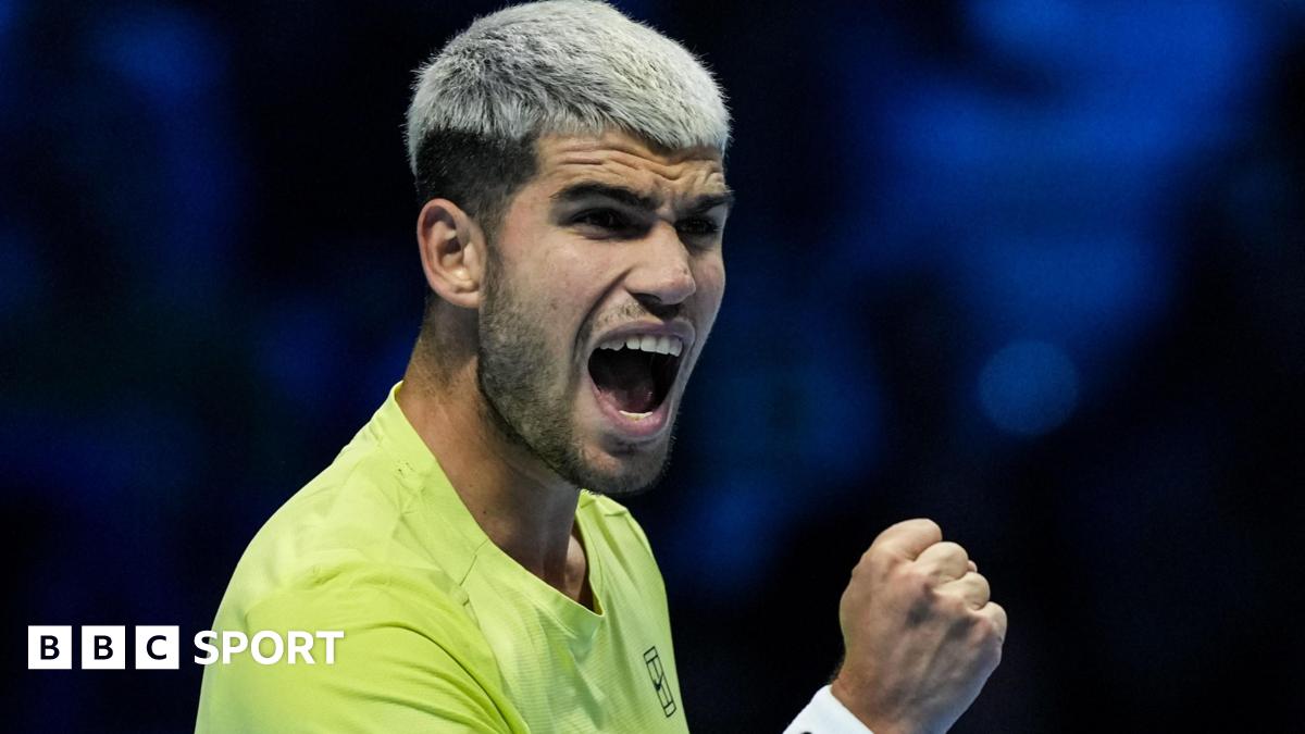 एटीपी फाइनल्स: कार्लोस अलकराज ने साल के अंत में विश्व की नंबर एक रैंकिंग हासिल की