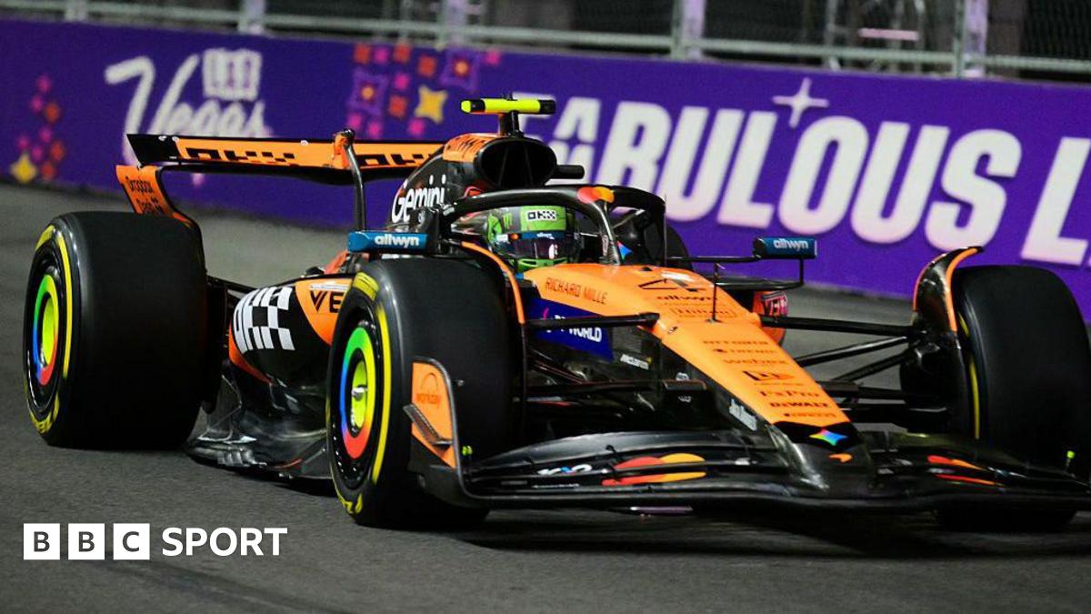 लास वेगास ग्रांड प्रिक्स 2025: लैंडो नॉरिस अभ्यास में सबसे तेज़, ढीले मैनहोल कवर के कारण सत्र बाधित हुआ