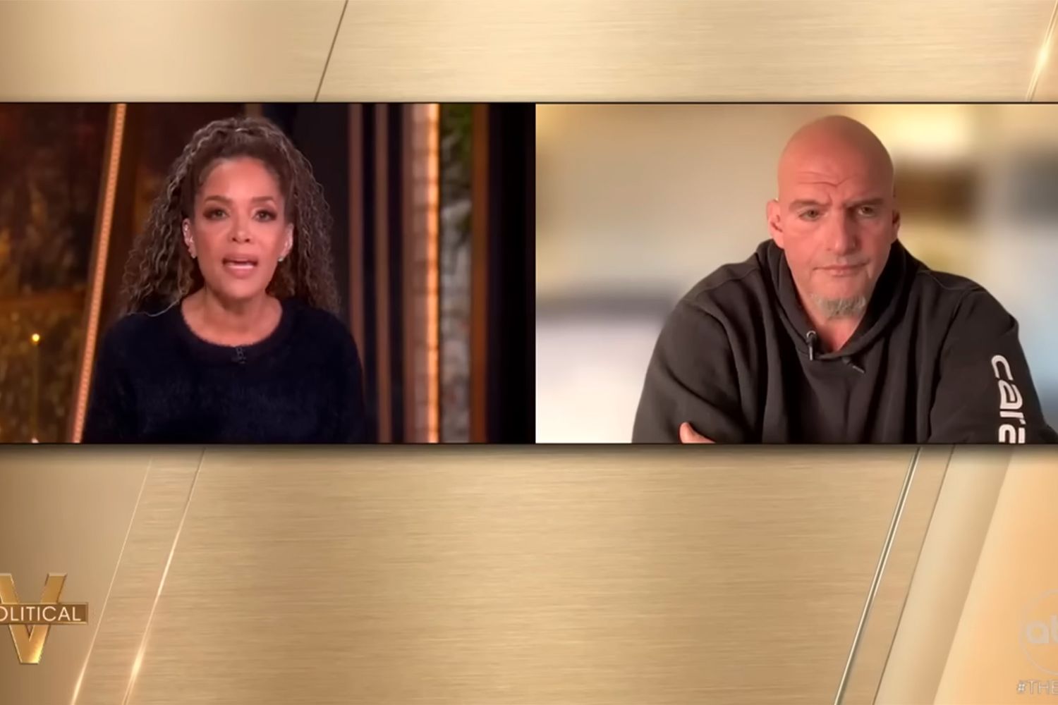 सीनेटर जॉन फेट्टरमैन को ‘द व्यू’ साक्षात्कार के 2 दिन बाद अस्पताल में भर्ती कराया गया