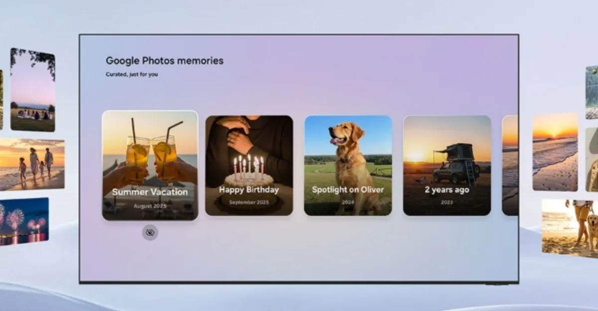 Google फ़ोटो 2026 में सैमसंग टीवी पर आ रहा है