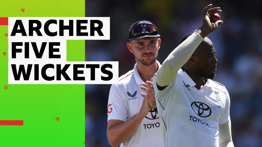 एशेज 2025 तीसरा टेस्ट – दूसरा दिन: इंग्लैंड के जोफ्रा आर्चर ने पांच विकेट लिए, ऑस्ट्रेलिया 371 रन पर आउट हो गया