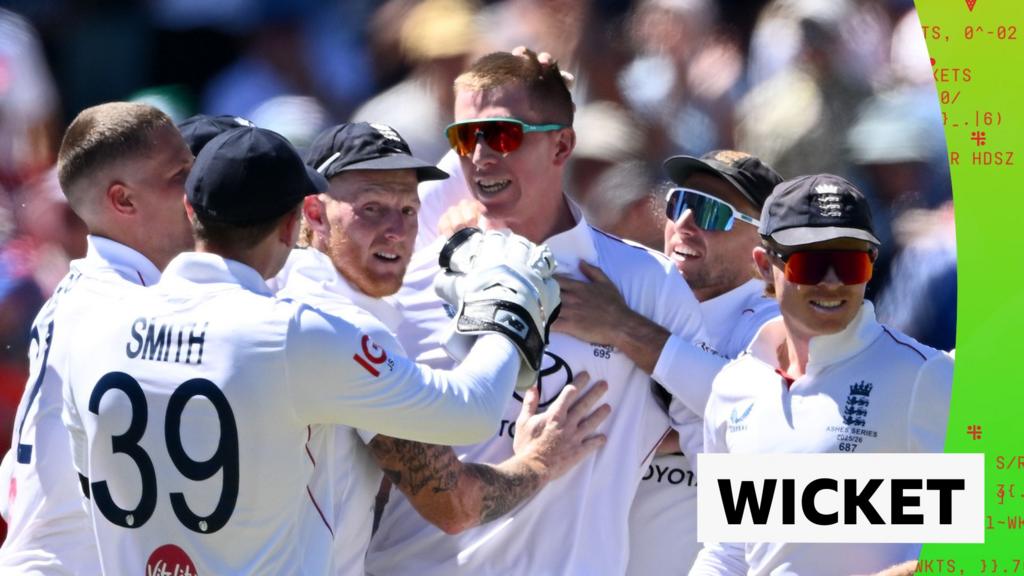 एशेज 2025 तीसरा टेस्ट – पहला दिन: इंग्लैंड के जैक क्रॉली ने ऑस्ट्रेलिया के ट्रैविस हेड को आउट करने के लिए एक हाथ से कैच लिया