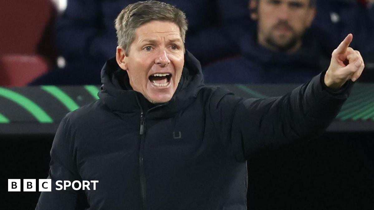 ओलिवर ग्लासनर: क्रिस्टल पैलेस के बॉस ने कॉन्फ्रेंस लीग का सम्मान न करने के लिए ईएफएल की आलोचना की