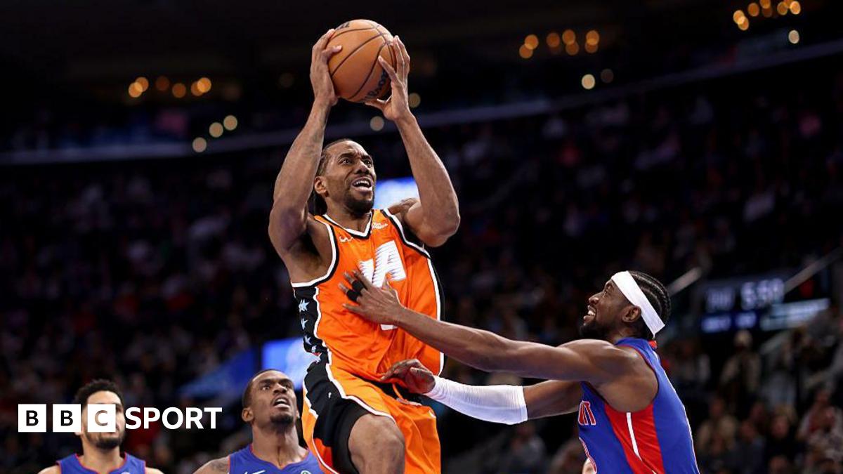 क्वी लियोनार्ड ने डेट्रॉइट पिस्टन पर जीत हासिल कर एलए क्लिपर्स के रिकॉर्ड की बराबरी की