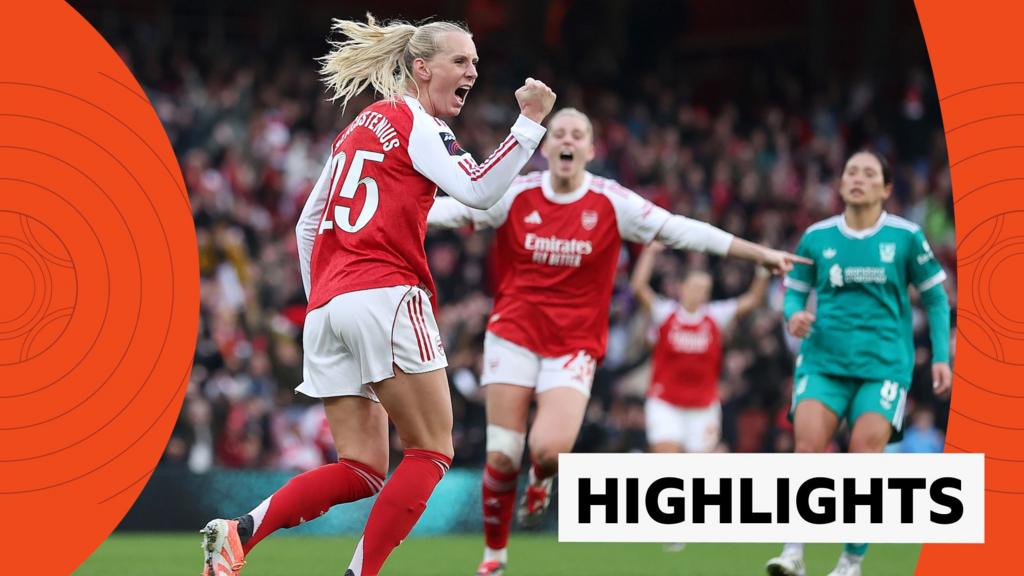 डब्ल्यूएसएल: स्टिना ब्लैकस्टेनियस के गोल से आर्सेनल ने लिवरपूल को हराया