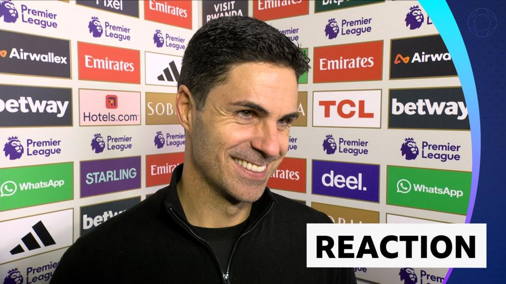 प्रीमियर लीग: आर्सेनल 2-1 ब्राइटन एंड होव अल्बियन मिकेल अर्टेटा मैच के बाद साक्षात्कार