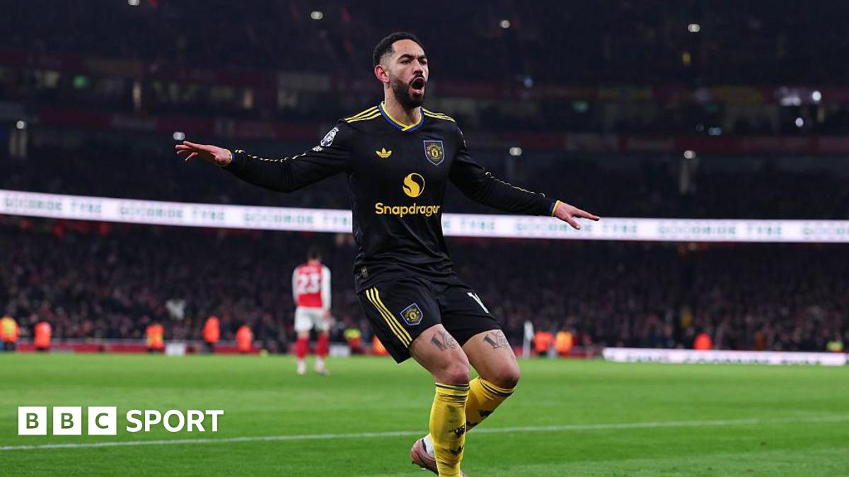 आर्सेनल 2-3 मैन यूडीटी: माथियस कुन्हा ने लीग नेताओं के खिलाफ नाटकीय विजेता बनाया