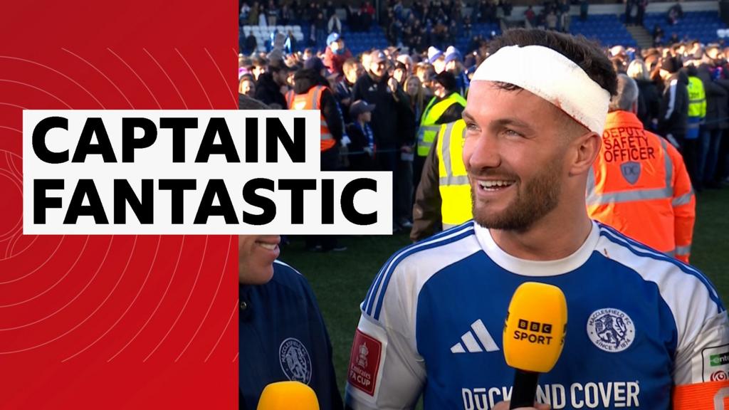 एफए कप: क्रिस्टल पैलेस को झटका देकर पॉल डावसन को अपनी मैकल्सफील्ड टीम पर गर्व है