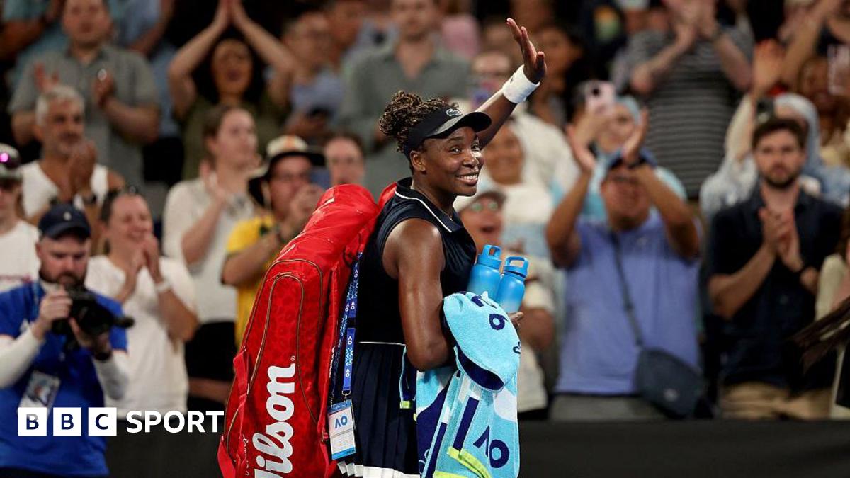 ऑस्ट्रेलियन ओपन 2026: वीनस विलियम्स का रिकॉर्ड तोड़ने वाला दिन पहले दौर में करीबी हार के साथ समाप्त हुआ