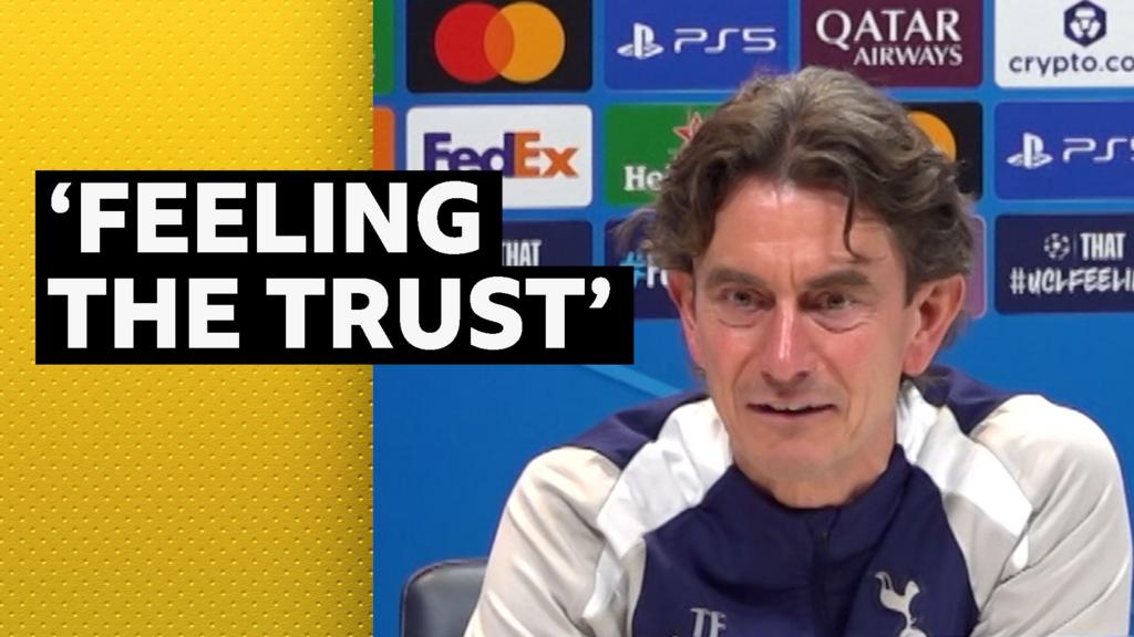 थॉमस फ्रैंक: टोटेनहम के मुख्य कोच का कहना है कि खराब फॉर्म के बीच उन्हें क्लब के बोर्ड पर ‘भरोसा महसूस होता है’