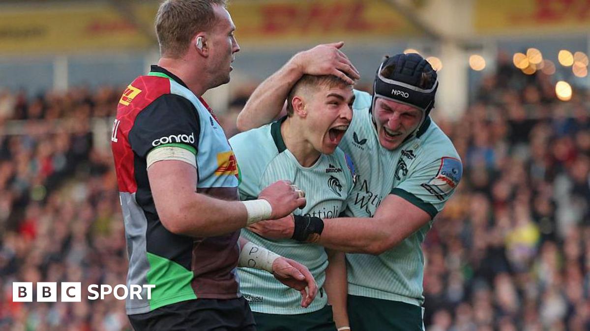 द प्रेम: हार्लेक्विन 7-34 लीसेस्टर: द स्टूप में जीत के साथ टाइगर्स चौथे स्थान पर हैं