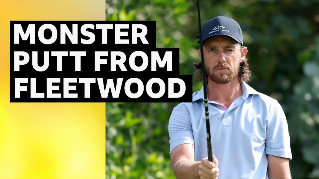 दुबई आमंत्रण: गोल्फर टॉमी फ्लीटवुड ने विशाल पुट के साथ समापन किया