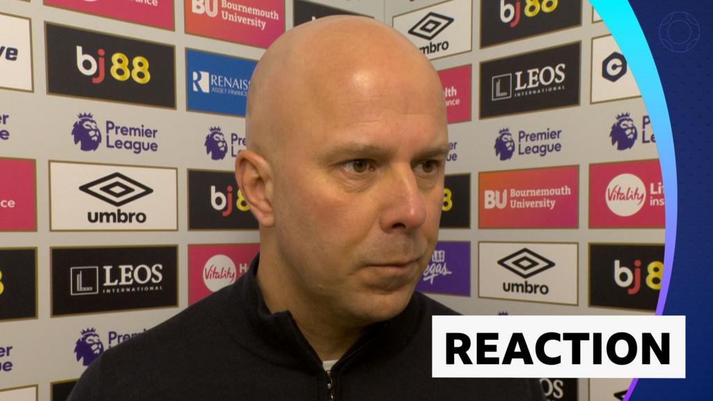 बोर्नमाउथ 3-2 लिवरपूल: अर्ने स्लॉट मैच के बाद साक्षात्कार और प्रतिक्रिया