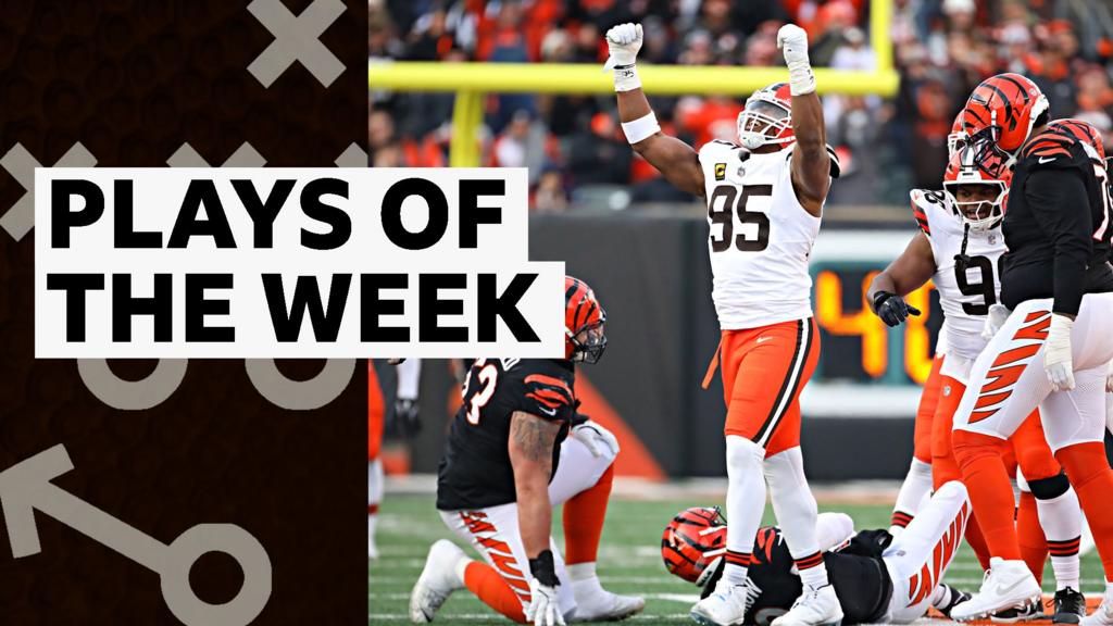 माइल्स गैरेट: सप्ताह के एनएफएल नाटकों में रिकॉर्ड तोड़ने वाली बोरी शामिल है