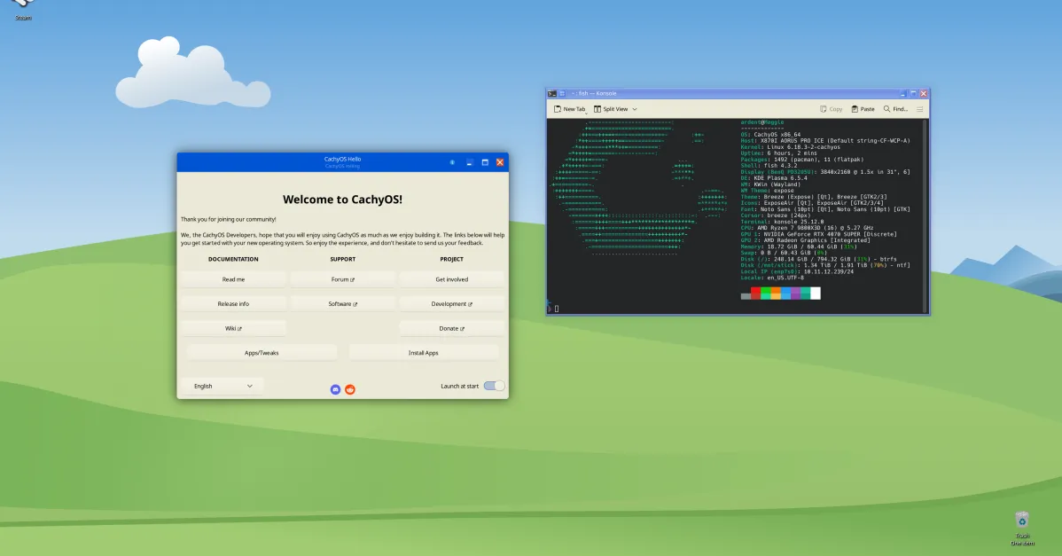 मैंने विंडोज़ को लिनक्स से बदल दिया और सब कुछ बढ़िया चल रहा है