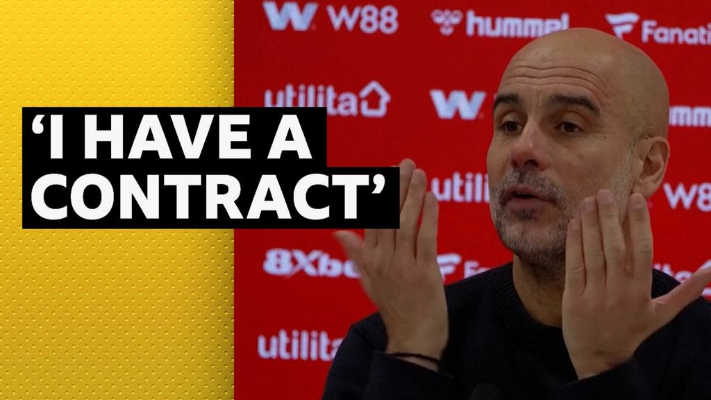 मैनचेस्टर सिटी: ‘मैं एक दिन छोड़ दूंगा’ – भविष्य पर पेप गार्डियोला