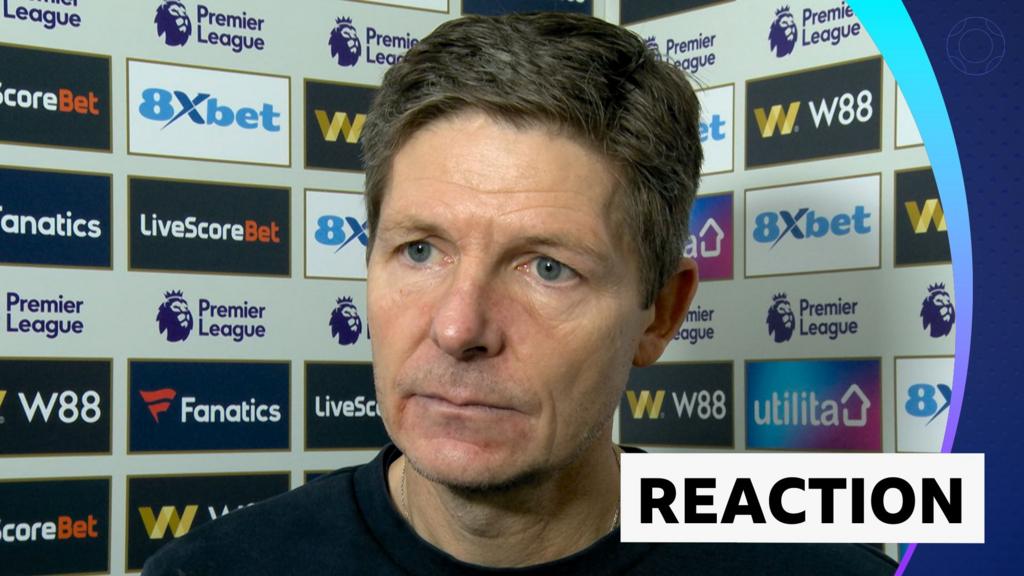 सुंदरलैंड 2-1 क्रिस्टल पैलेस: ओलिवर ग्लासनर का कहना है कि बोर्ड ने खिलाड़ियों को ‘छोड़ दिया’ है