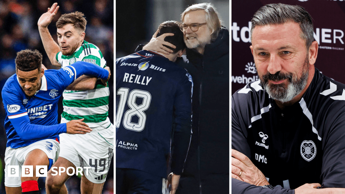 स्कॉटिश प्रीमियरशिप: सेल्टिक बनाम रेंजर्स, डंडी के चार्ली रीली और हार्ट्स के बॉस डेरेक मैकइन्स फोकस में