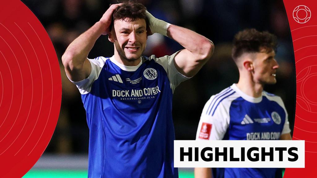 एफए कप: मैकल्सफ़ील्ड 0-1 ब्रेंटफ़ोर्ड हाइलाइट्स