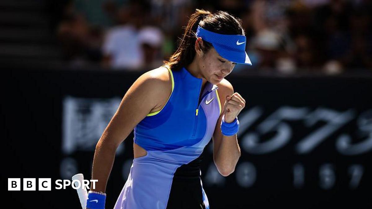 एम्मा रादुकानु: ऑस्ट्रेलियन ओपन और कोच विभाजन के बाद ब्रिटन ने पहली जीत दर्ज की