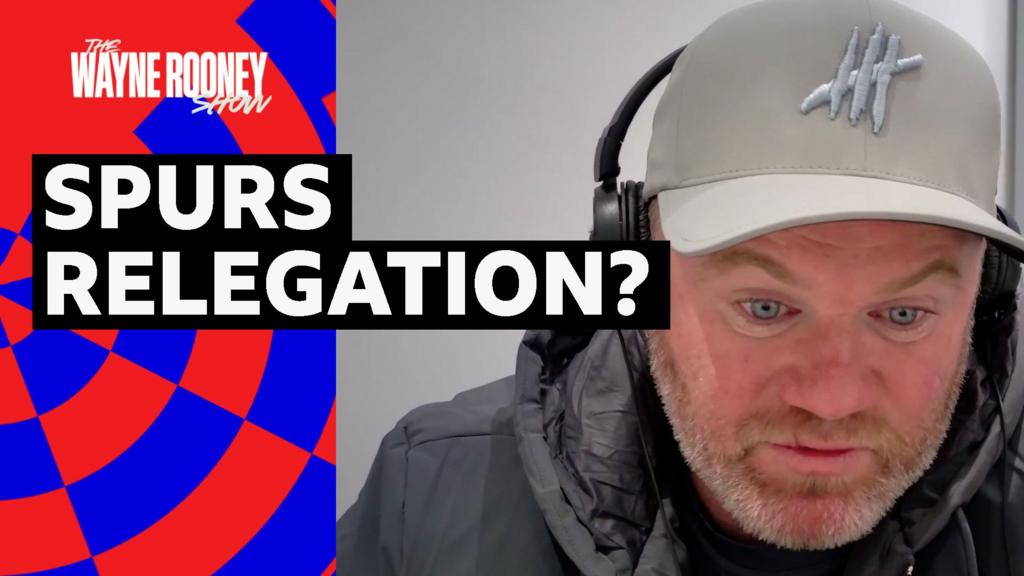 टोटेनहम: वेन रूनी ने स्पर्स के प्रीमियर लीग में पदावनत होने की आशंका जताई