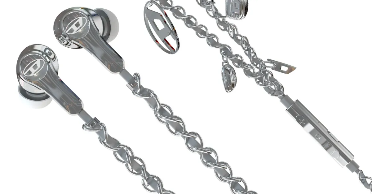 डीज़ल के वायर्ड ईयरबड बिल्कुल डीज़ल के वायर्ड ईयरबड की तरह दिखते हैं