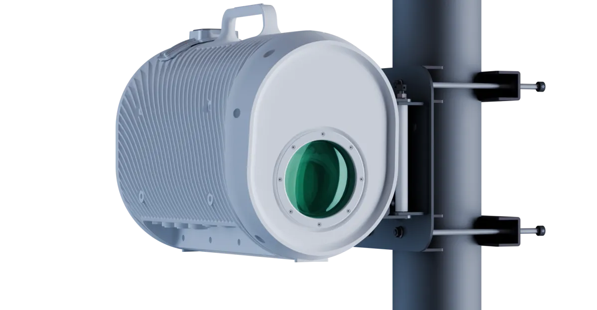 तारा बीम प्रकाश की अदृश्य किरणों पर 25Gbps कनेक्टिविटी प्रदान करता है