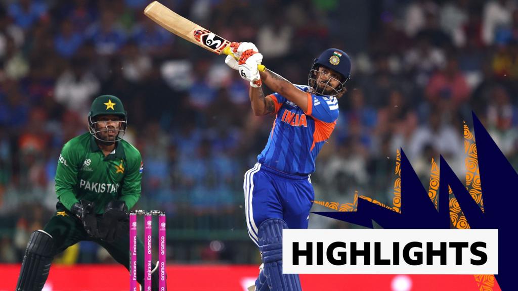 भारत बनाम पाकिस्तान हाइलाइट्स: आईसीसी पुरुष टी20 विश्व कप