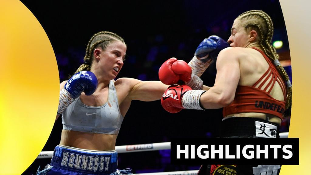 मुक्केबाजी: फ्रांसेस्का हेनेसी ने ऐली बाउटेल पर जीत हासिल की