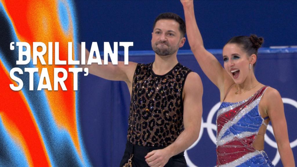 शीतकालीन ओलंपिक 2026: पहले आइस डांस इवेंट के बाद फियर और गिब्सन चौथे स्थान पर