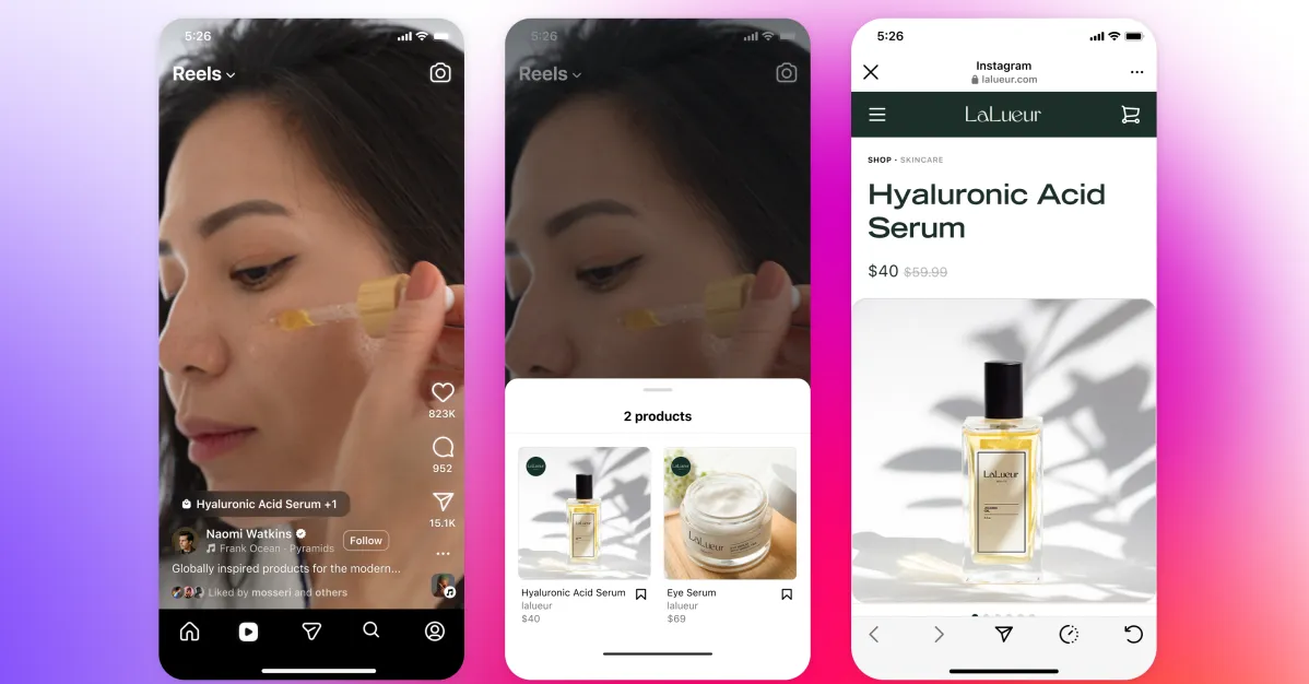 इंस्टाग्राम और फेसबुक सहबद्ध सामग्री से भर जाने वाले हैं