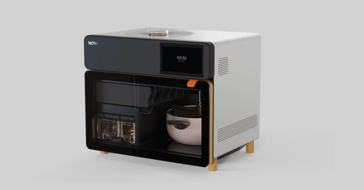 नोश रोबोटिक्स के 1,500 डॉलर के रोबोट शेफ को रात के खाने के लिए किसी मदद की ज़रूरत नहीं है