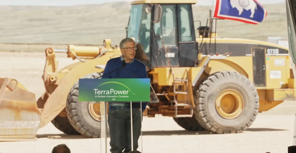 बिल गेट्स की परमाणु कंपनी अगली पीढ़ी के रिएक्टर बनाने की मंजूरी पाने वाली पहली कंपनी है