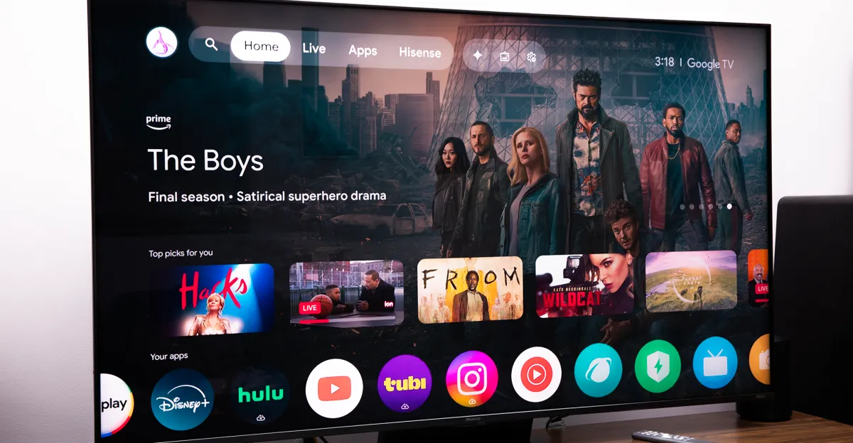 HISENSE UR9 OLED के धनुष के विरुद्ध एक बेहतरीन पहला शॉट है