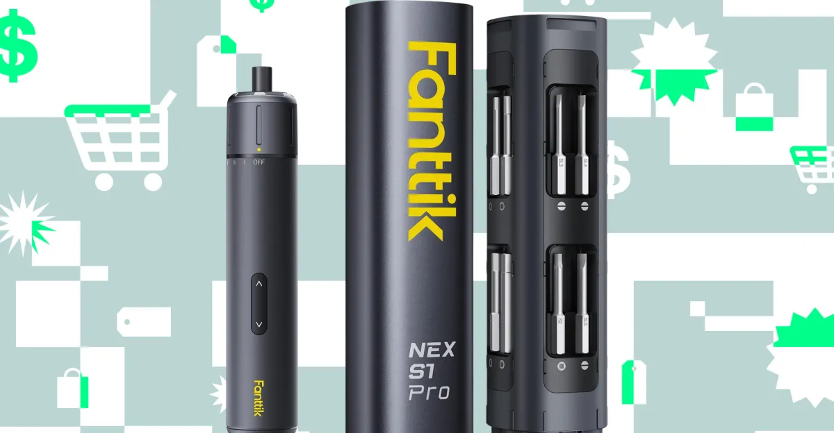 मेरा पसंदीदा इलेक्ट्रिक स्क्रूड्राइवर आज 50 प्रतिशत से अधिक छूट पर बिक्री पर है